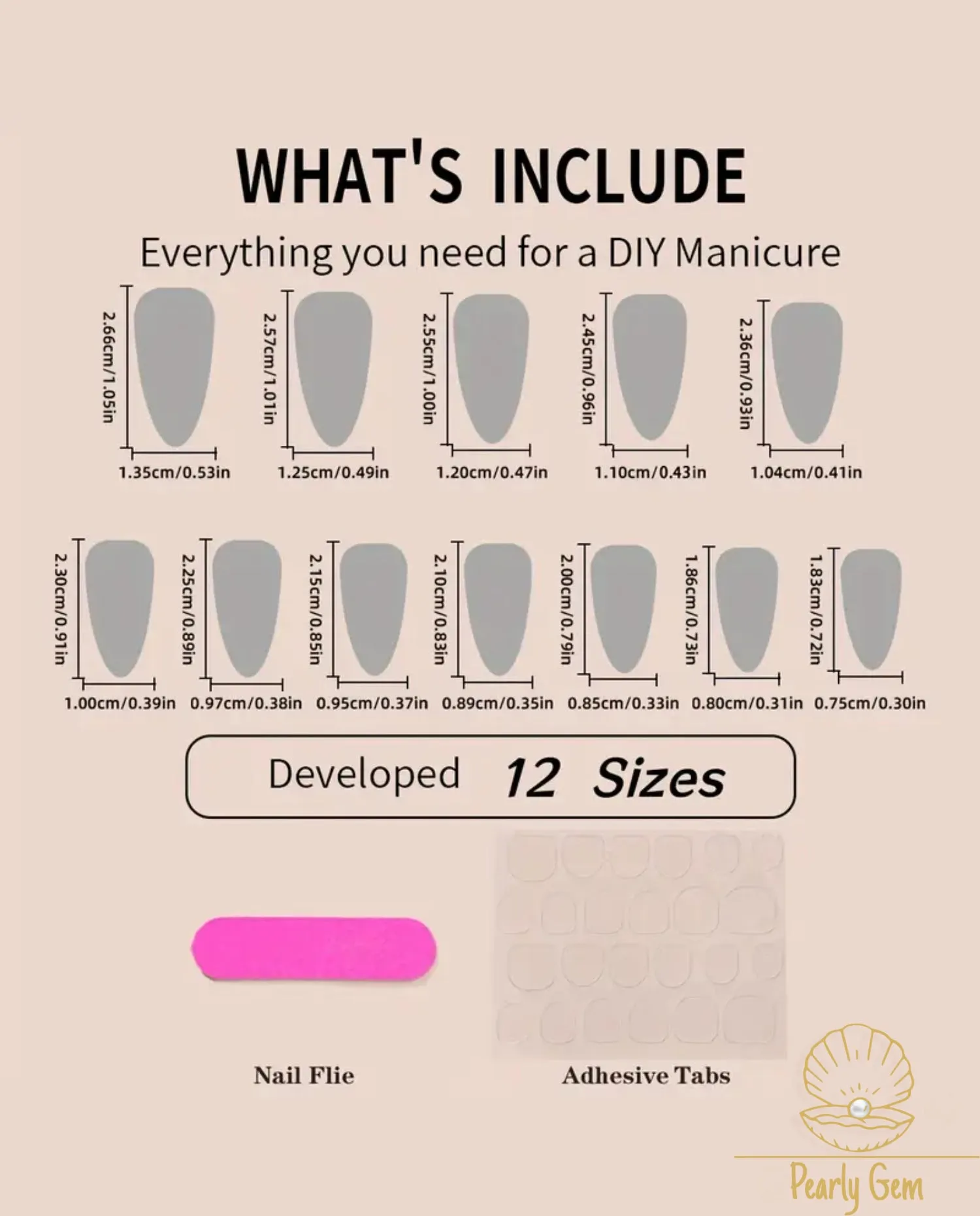 24PCS White & Pink French Press-On Nails – 3D Bow, Heart & Rhinestone Designs | Long Almond Shape Bridal & Party-Ready Manicure Kit, Hypoallergenic & Reusable
