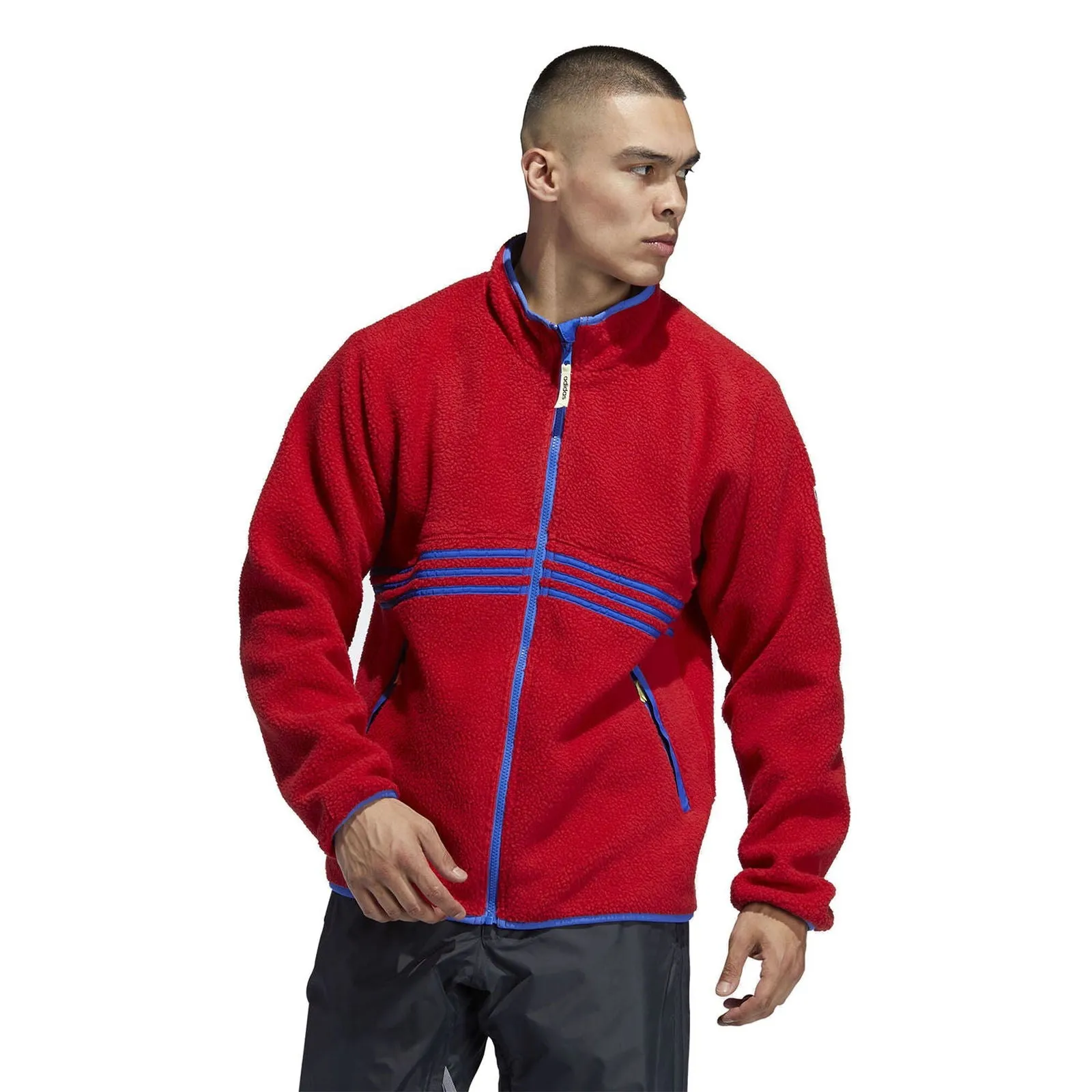 adidas Originals Sherpa Jacket - Red