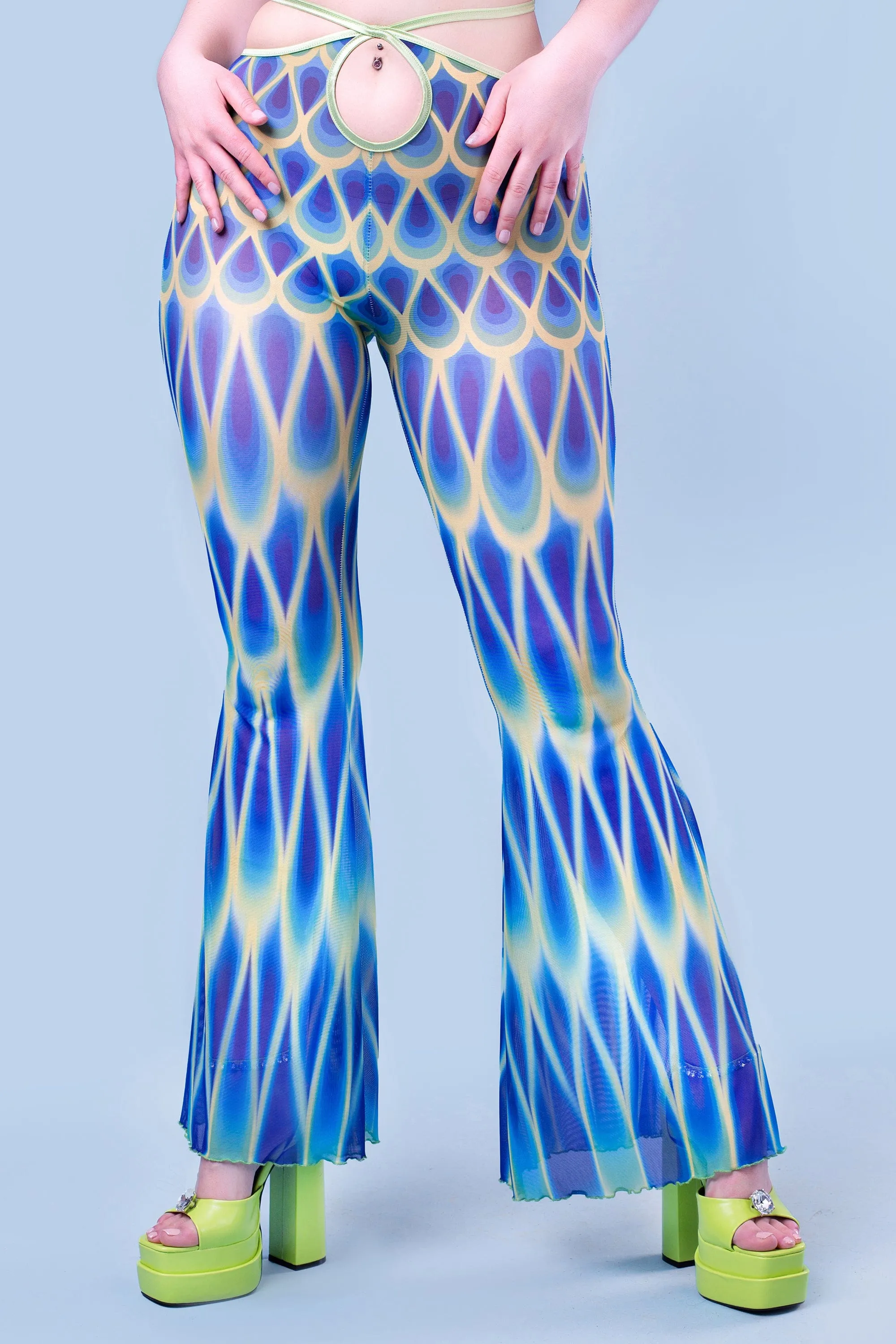 Age of Aquarius Mesh Wrap Pants