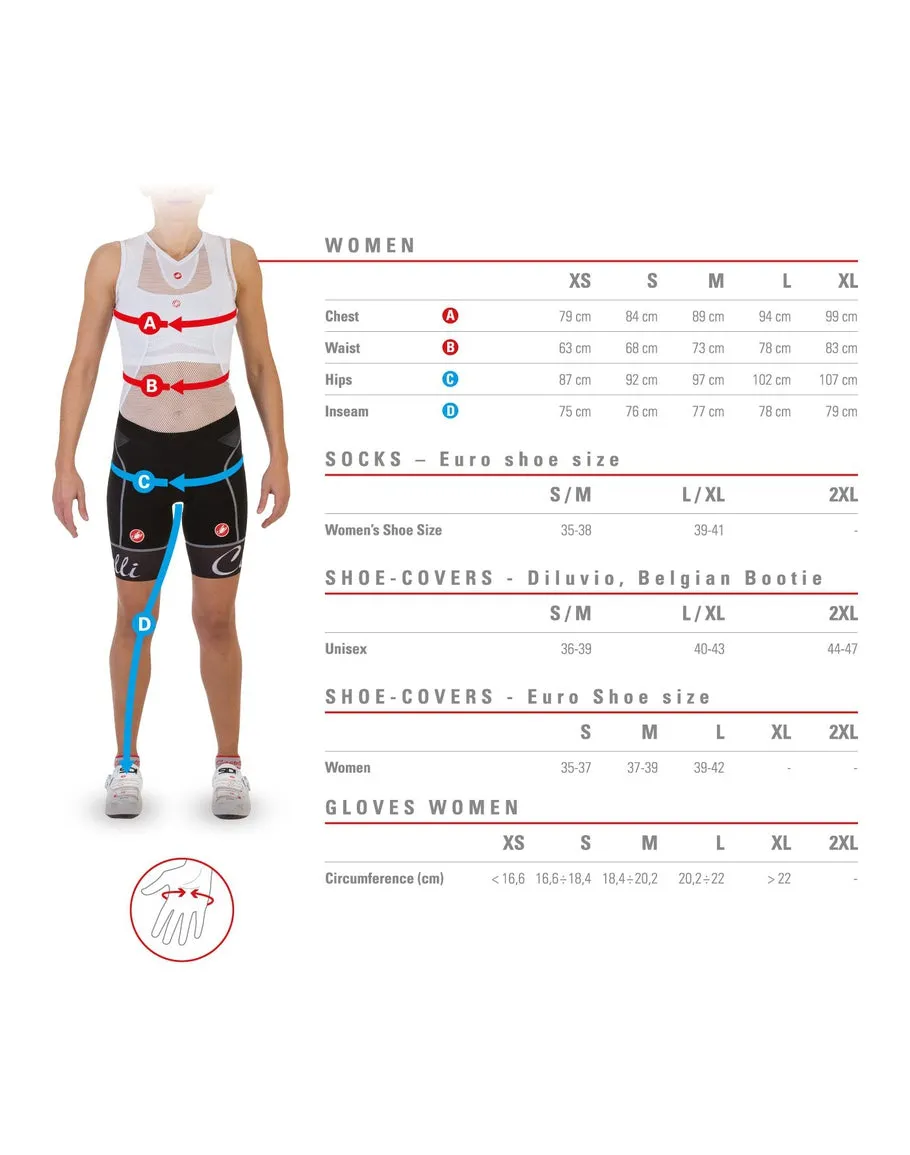 CASTELLI ALPHA ROS WOMEN LIGHT JACKET SILVER GRAY BLACK