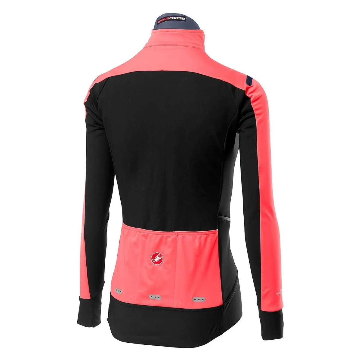 Castelli Women's Alpha RoS W Light Jacket - Pink