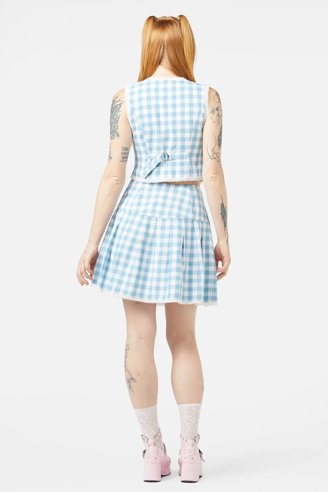 Catrina Gingham Vest