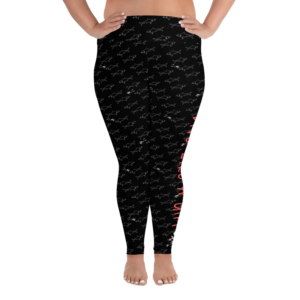 Dive Like a Girl Plus Size Leggings (Warehouse)