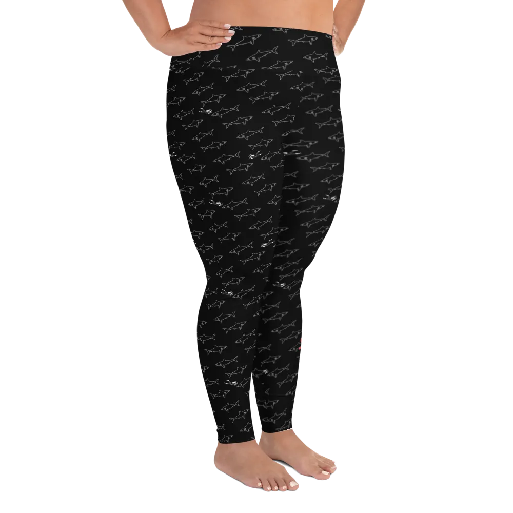 Dive Like a Girl Plus Size Leggings (Warehouse)