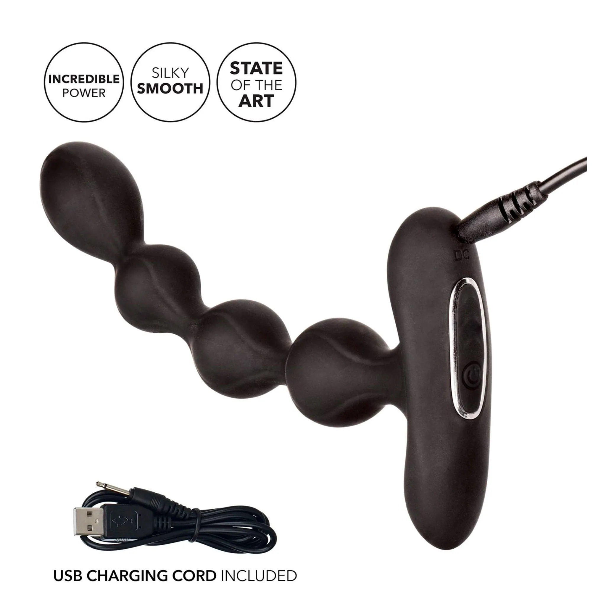 Eclipse Slender Vibrating Anal Beads