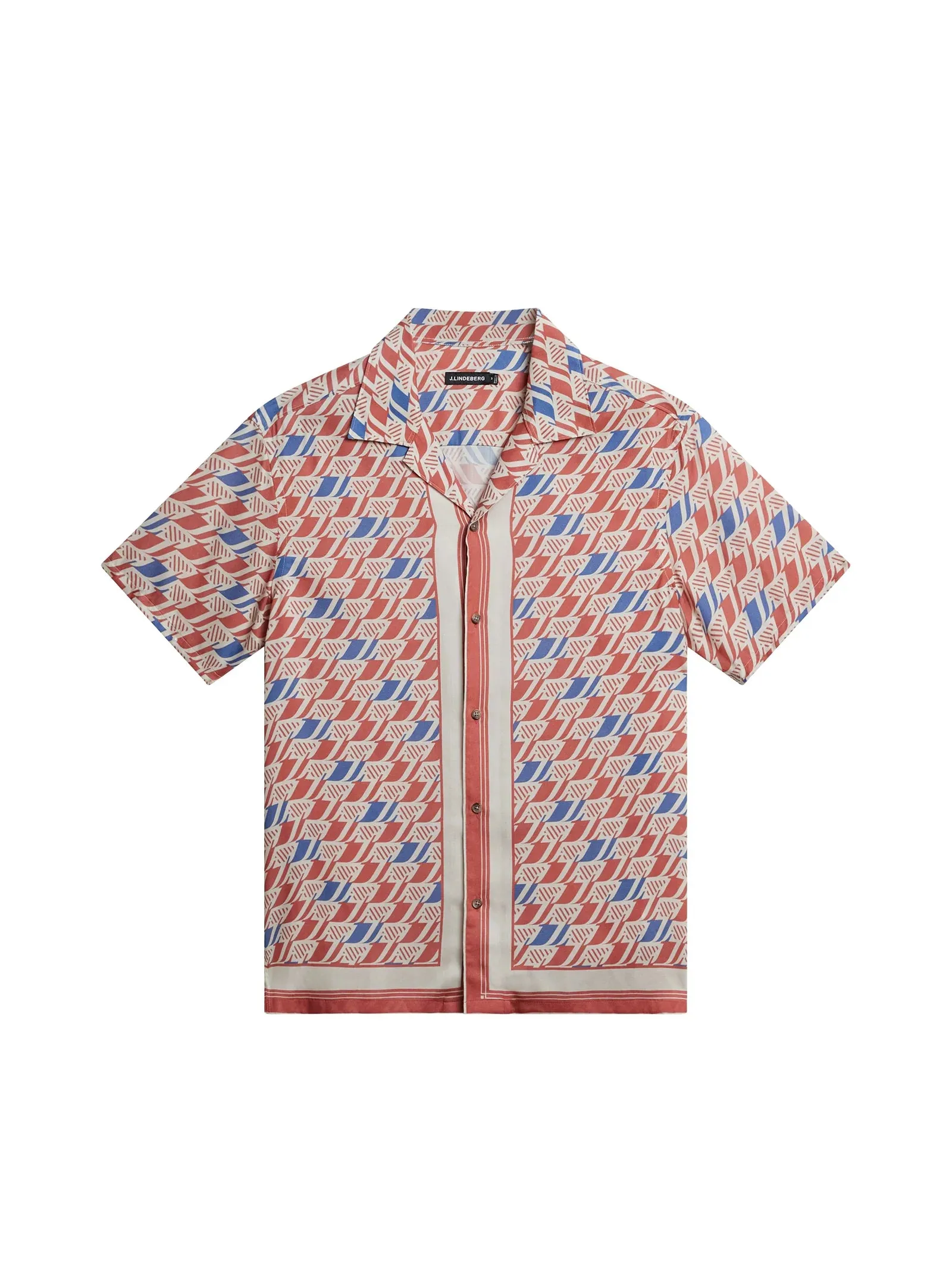 J. LINDEBERG Elio Tencel Moto Shirt