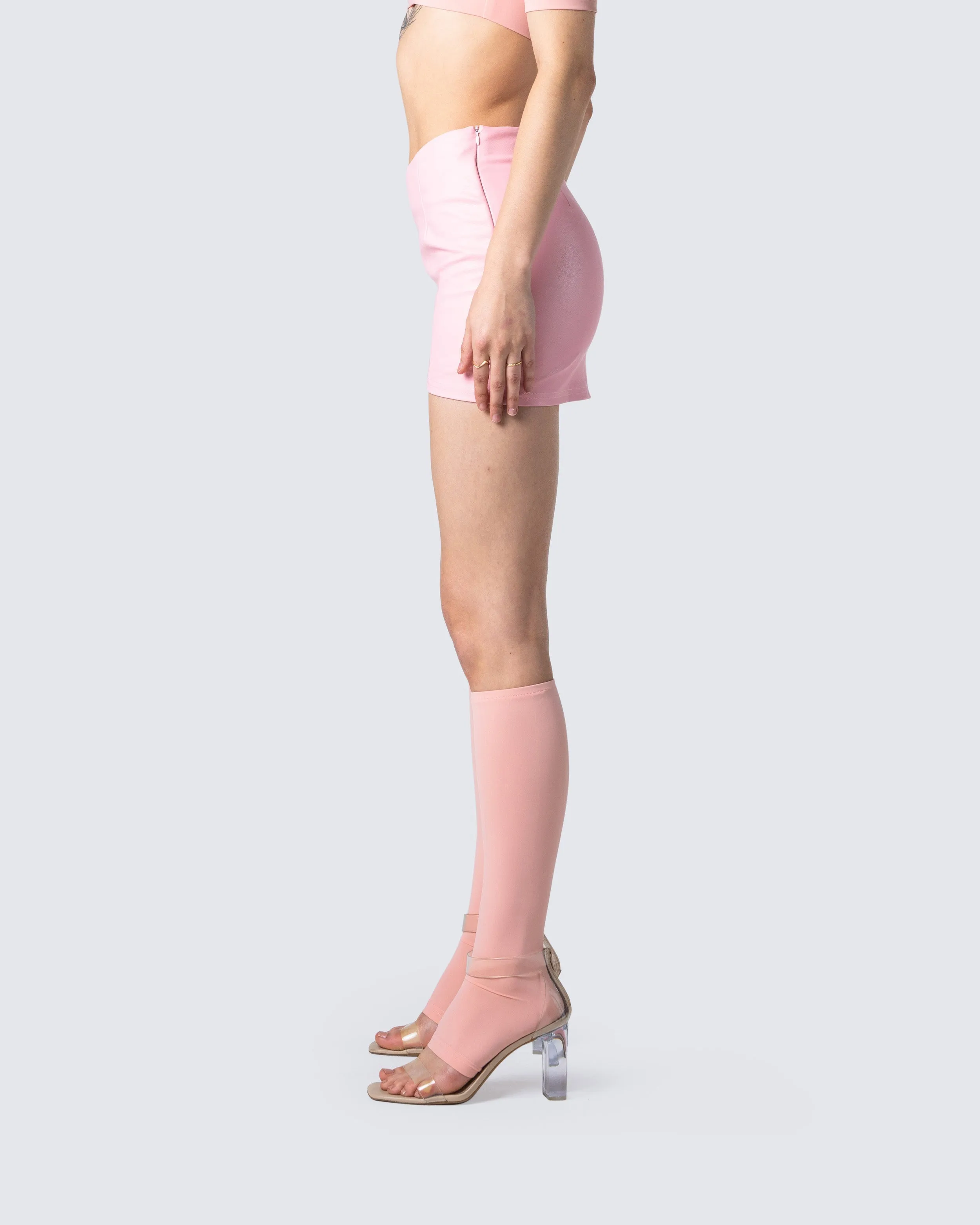 Jacque Pink Leg Warmer