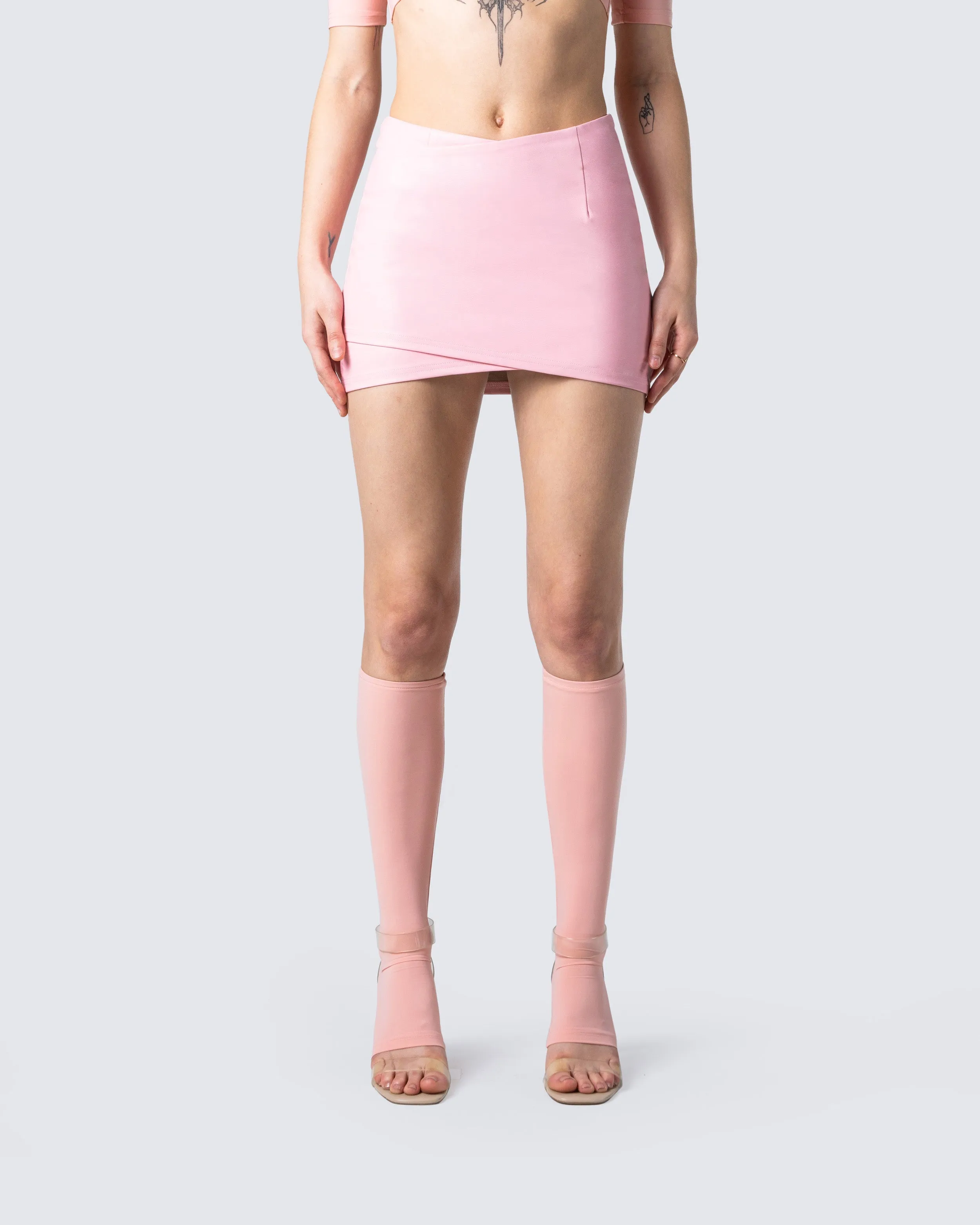 Jacque Pink Leg Warmer