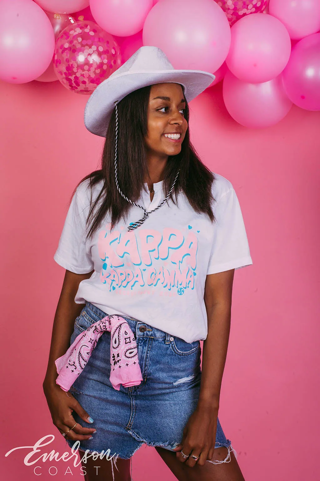 Kappa Kappa Gamma Candy Bid Day Notch Tee