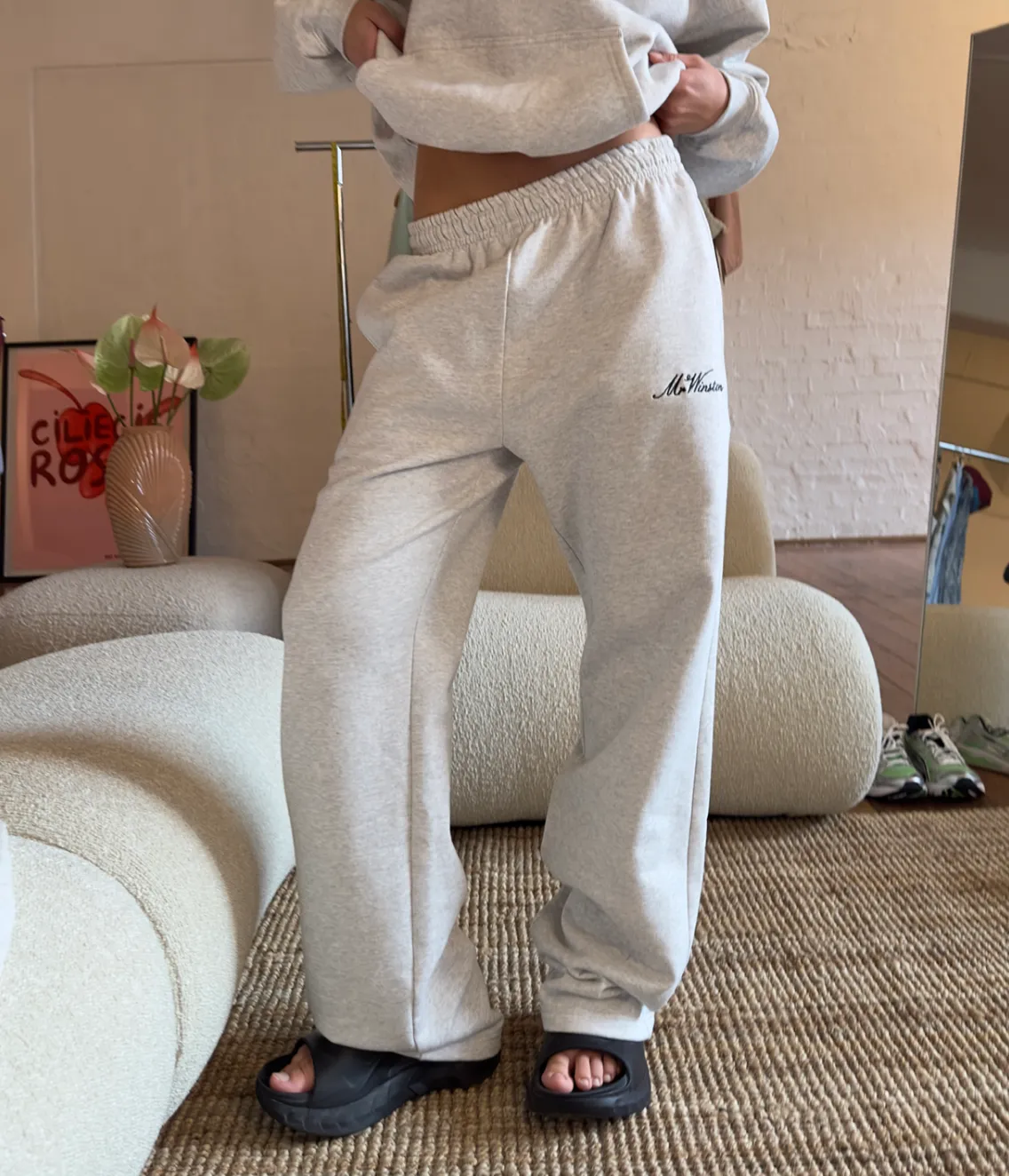 Limited Edition: Embroidered Fleece Pants
