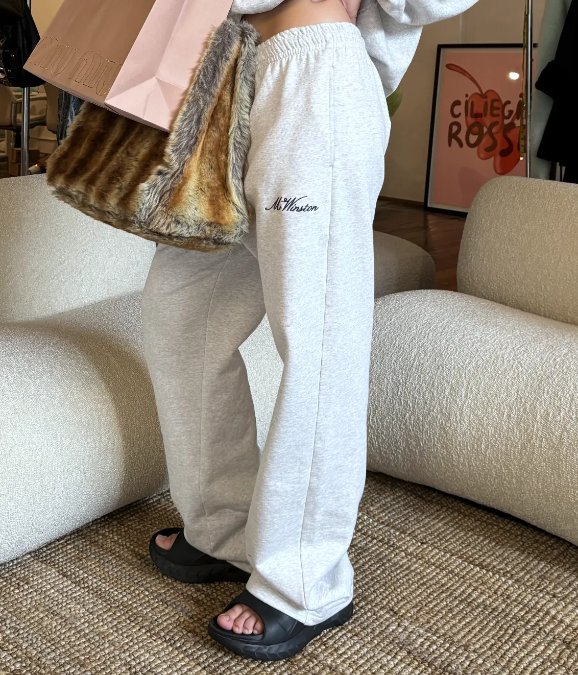 Limited Edition: Embroidered Fleece Pants