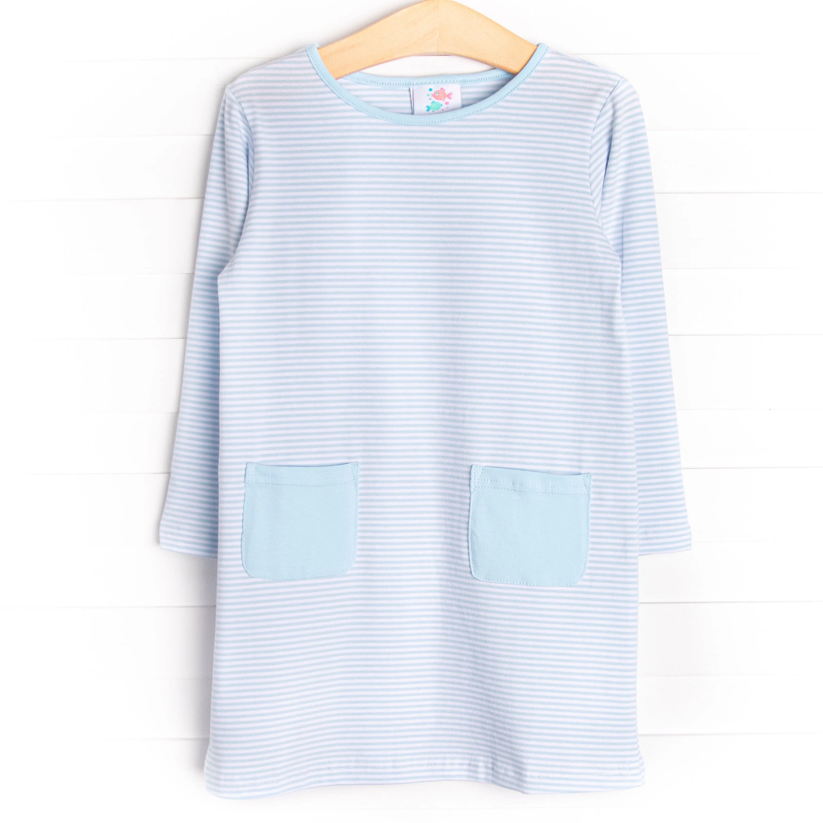 Mary Monday Pocket Dress, Blue