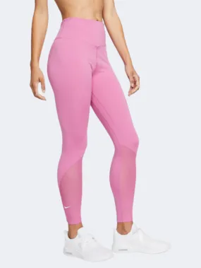Nike One Women Training Tight Fuchsia/White