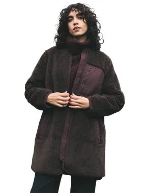 Orsik Fleece Long Jacket - Seal