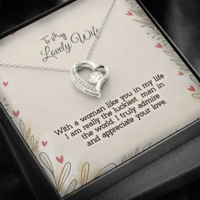 Perfect Silver Gift for Wife - Pure Silver Necklace Gift Set