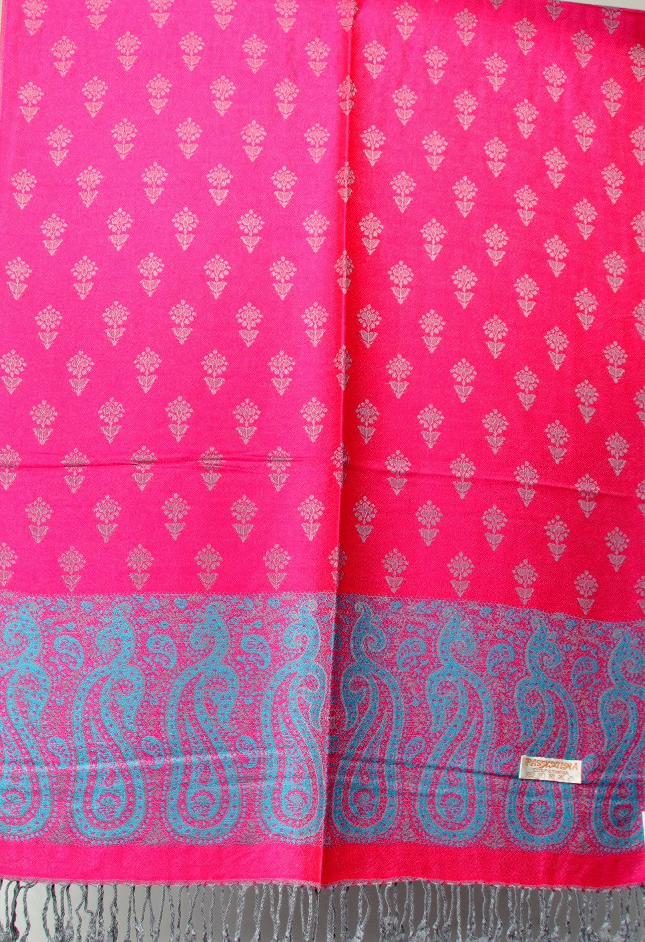 Pink dual side Stole