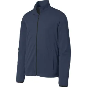 Port Authority Men's Dress Blue Navy Active Soft Shell Jacket