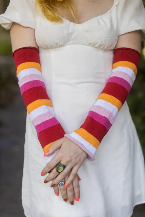 Pride Stripes Arm Warmers