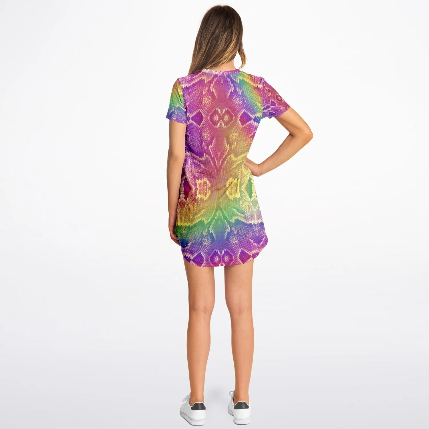 Psychedelic T-Shirt Dress