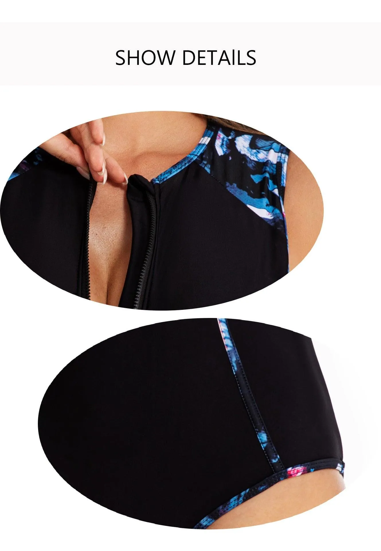 Sleeveless Vest Surfing Swimsuit
