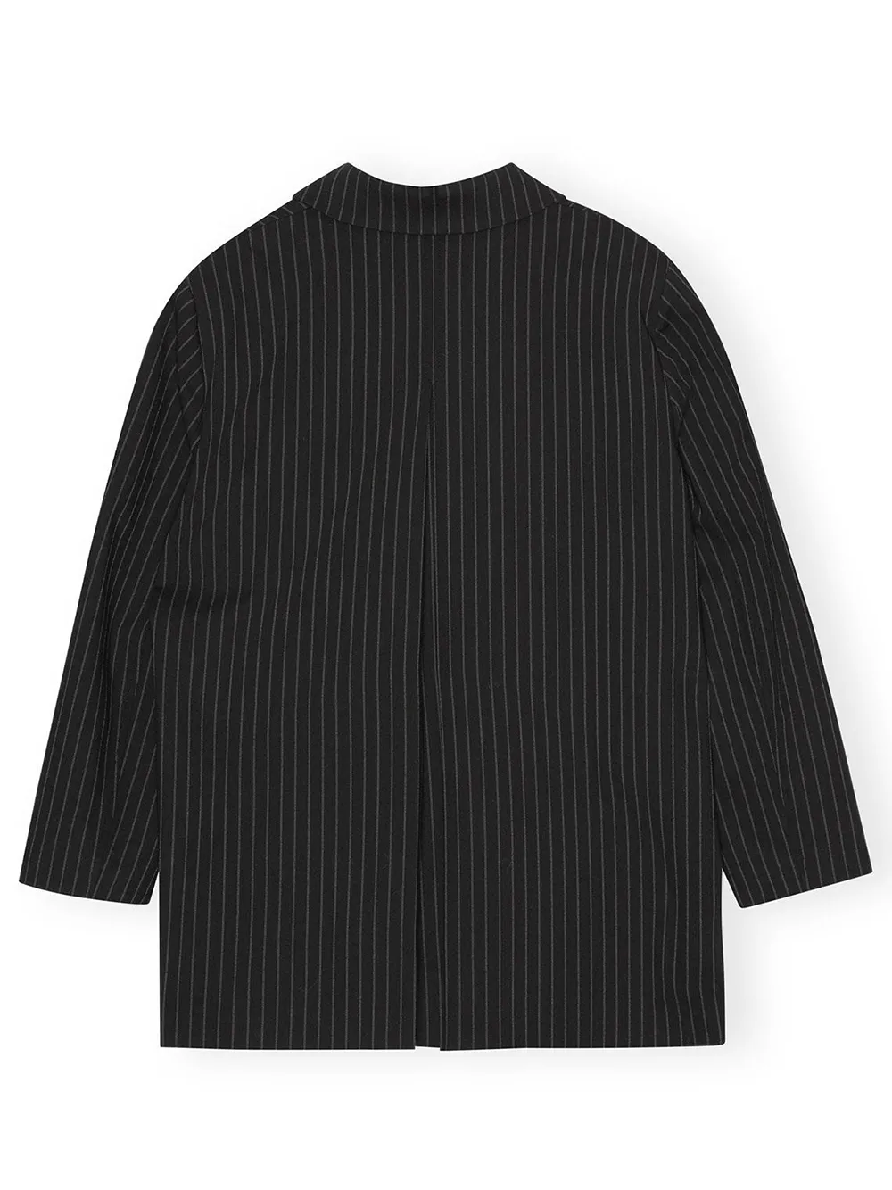Stretch Stripe Oversized Blazer