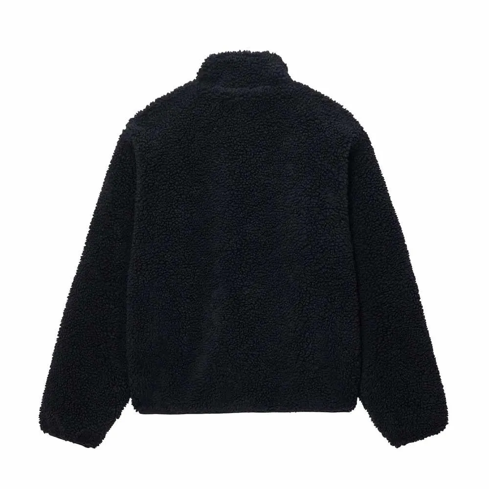 Stussy Sherpa Reversibile Jacket Black