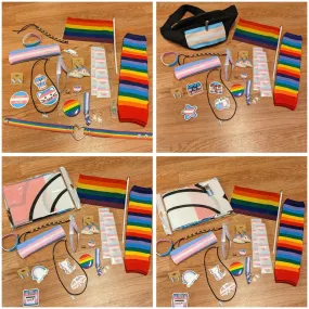 Transgender Pride grab bag mystery gift box lot