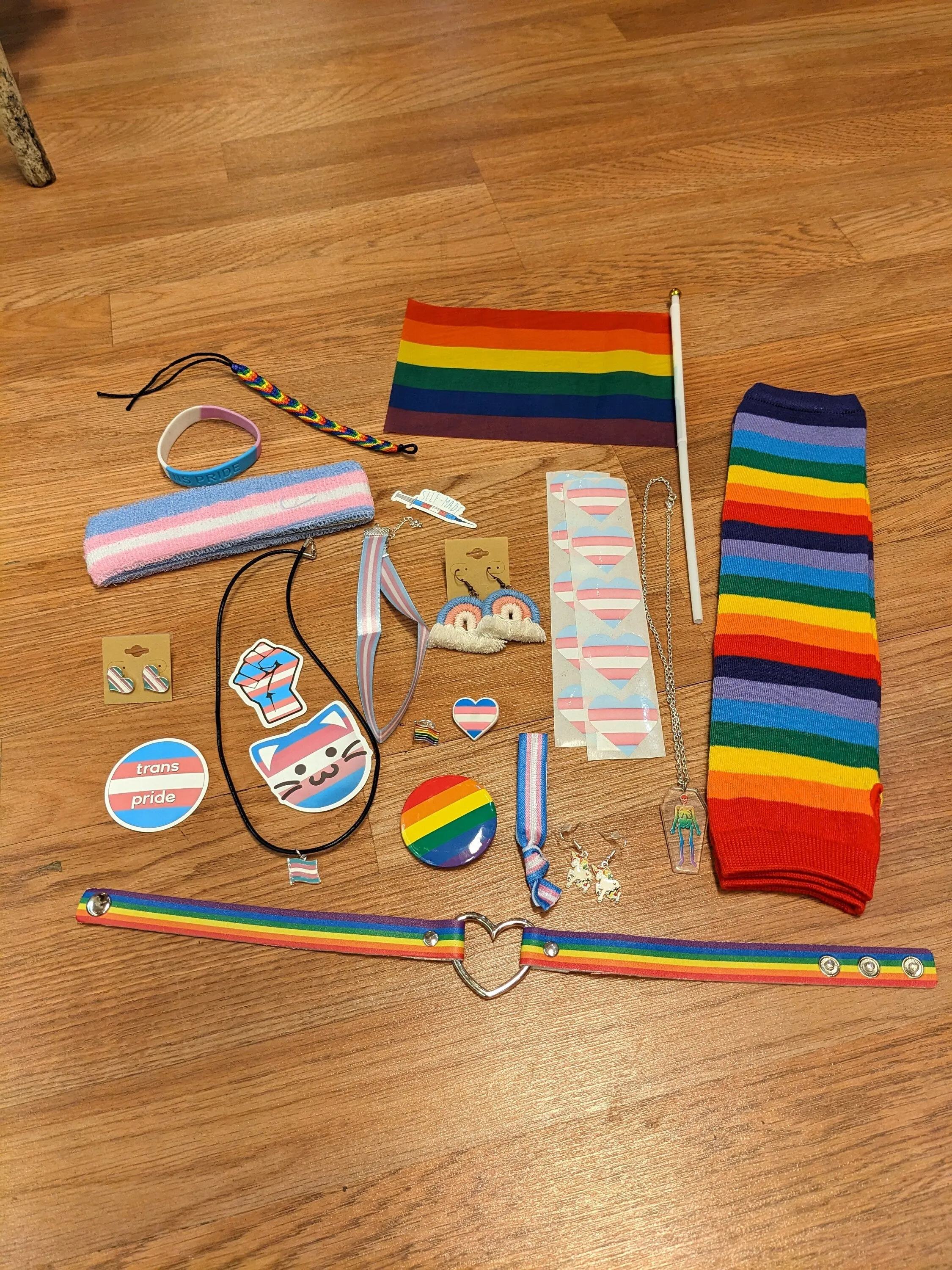 Transgender Pride grab bag mystery gift box lot