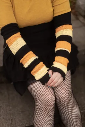 Trick or Treat Stripes Warmers