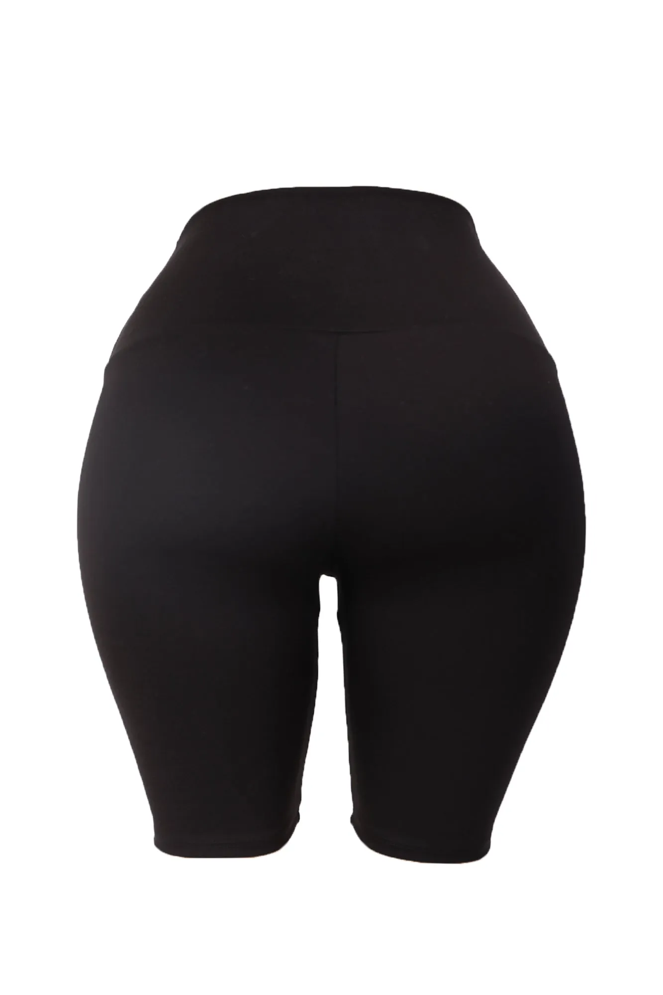 TUMMY CONTROL High Waist Biker Short W/ Ponte Roma (fits up to Plus)