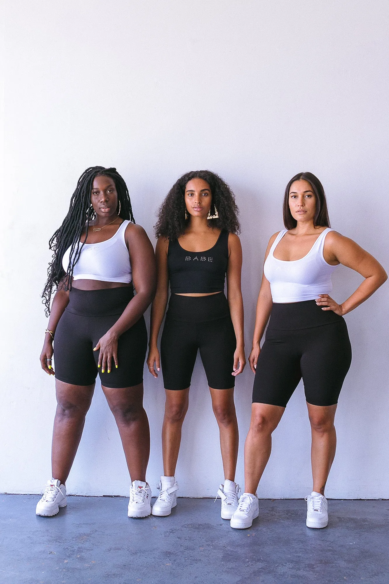 TUMMY CONTROL High Waist Biker Short W/ Ponte Roma (fits up to Plus)
