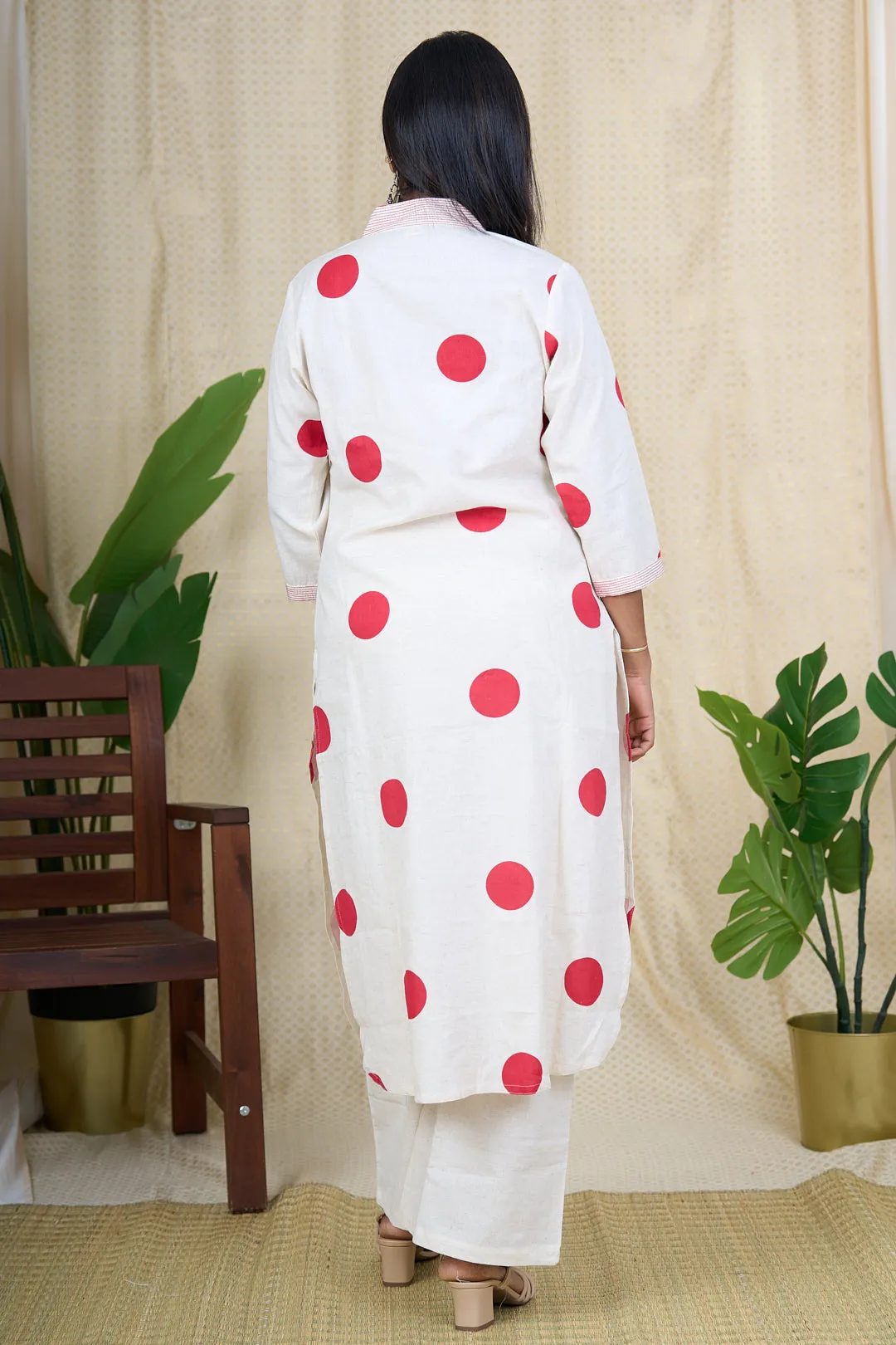Two Piece Dress for Women - Stylish Coord Sets in Cotton Flax