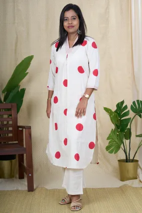Two Piece Dress for Women - Stylish Coord Sets in Cotton Flax