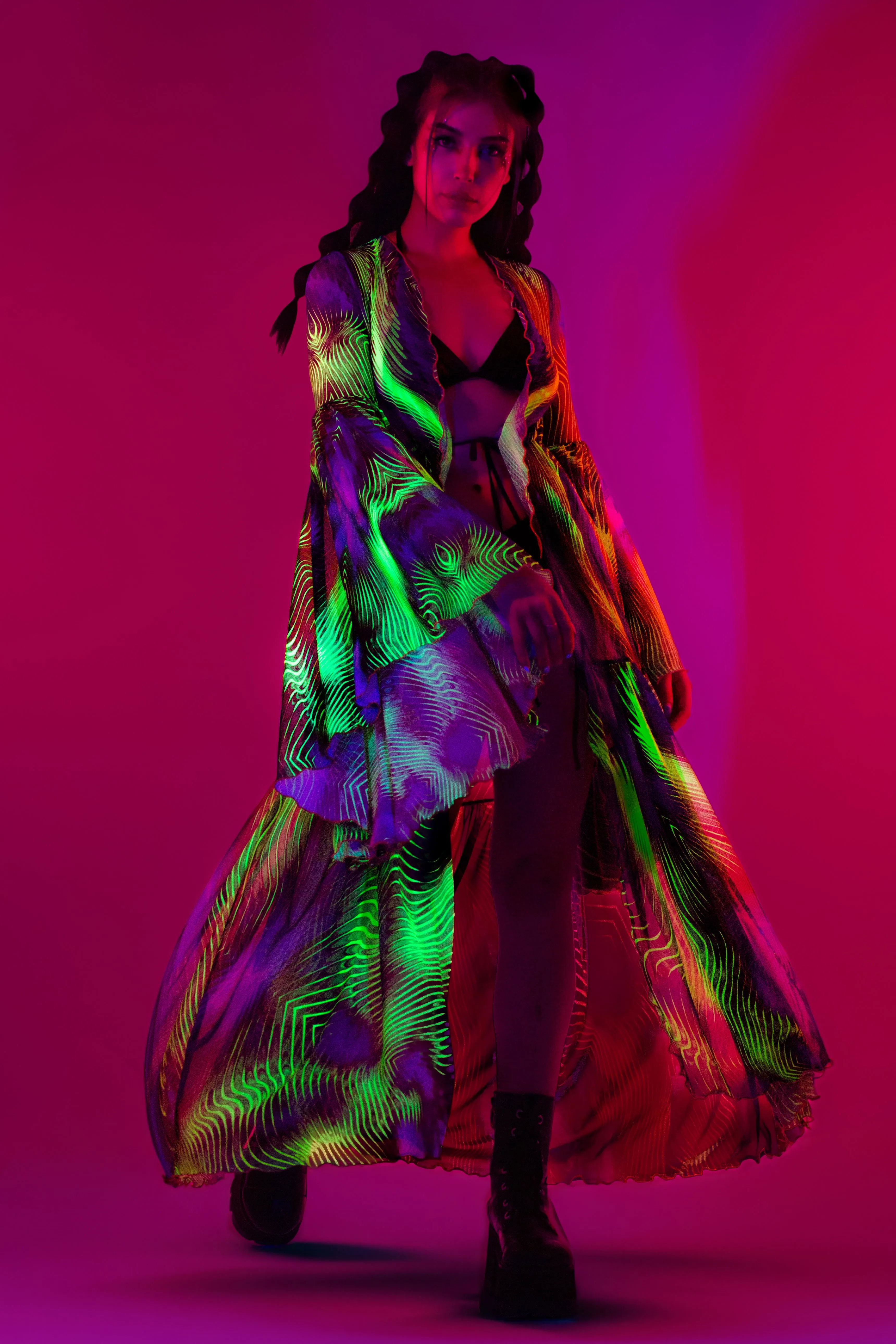 Under The Radar Unisex Mesh Duster
