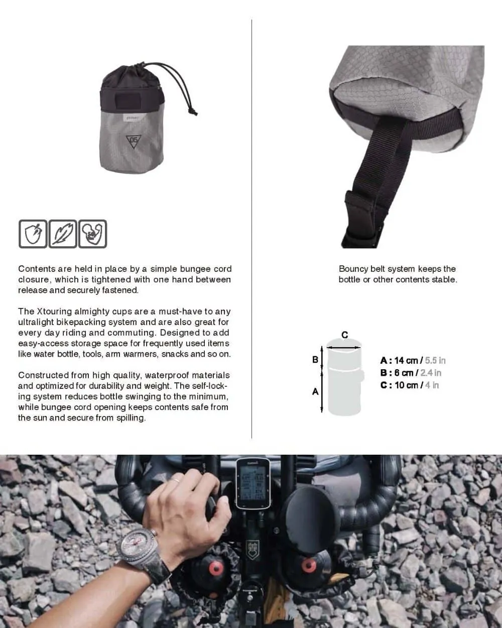 WOHO XTOURING Ultralight Bikepacking Almighty Cup